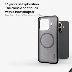 کاور نیلکین مدل Frosted Shield Pro Transparent Magnetic مناسب برای گوشی موبایل شیائومی 15T Pro