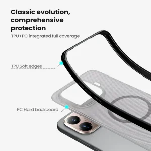 کاور نیلکین مدل Frosted Shield Pro Transparent Magnetic مناسب برای گوشی موبایل شیائومی 15T Pro
