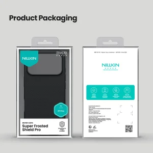 کاور نیلکین مدل Super Frosted Shield Pro مناسب برای گوشی موبایل اپل iPhone 17 Pro