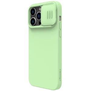 کاور نیلکین مدل CamShield Silky silicon مناسب برای گوشی موبایل اپل iPhone 14 Pro