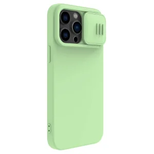 کاور نیلکین مدل CamShield Silky silicon مناسب برای گوشی موبایل اپل iPhone 14 Pro