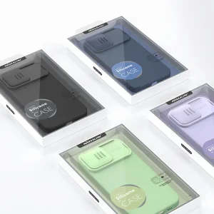 کاور نیلکین مدل CamShield Silky silicon مناسب برای گوشی موبایل اپل iPhone 14 Pro
