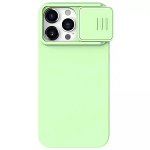 کاور نیلکین مدل CamShield Silky Silicone مناسب برای گوشی موبایل اپل iPhone 15 Pro Max