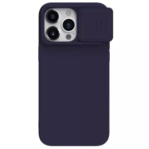 کاور نیلکین مدل CamShield Silky Silicone مناسب برای گوشی موبایل اپل iPhone 15 Pro Max