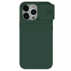 کاور نیلکین مدل CamShield Silky Silicone مناسب برای گوشی موبایل اپل iPhone 15 Pro Max