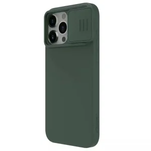 کاور نیلکین مدل CamShield Silky Silicone مناسب برای گوشی موبایل اپل iPhone 15 Pro Max