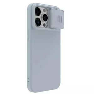 کاور نیلکین مدل CamShield Silky Silicone مناسب برای گوشی موبایل اپل iPhone 15 Pro Max
