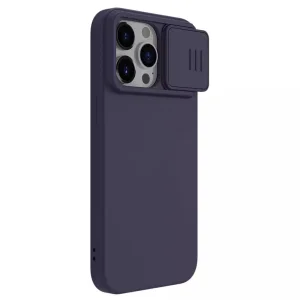 کاور نیلکین مدل CamShield Silky Silicone مناسب برای گوشی موبایل اپل iPhone 15 Pro Max