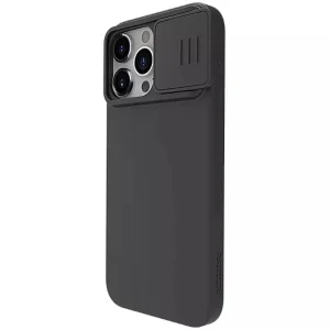 کاور نیلکین مدل CamShield Silky Silicone مناسب برای گوشی موبایل اپل iPhone 15 Pro Max
