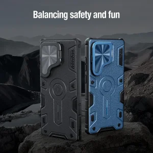 کاور نیلکین مدل CamShield Armor Prop Magnetic مناسب برای گوشی موبایل سامسونگ Galaxy S25 Ultra
