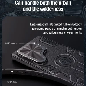 کاور نیلکین مدل CamShield Armor Prop Magnetic مناسب برای گوشی موبایل سامسونگ Galaxy S25 Ultra