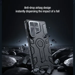 کاور نیلکین مدل CamShield Armor Prop Magnetic مناسب برای گوشی موبایل سامسونگ Galaxy S25 Ultra