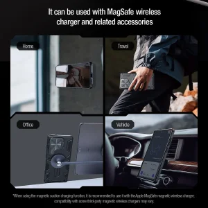 کاور نیلکین مدل CamShield Armor Prop Magnetic مناسب برای گوشی موبایل سامسونگ Galaxy S25 Ultra