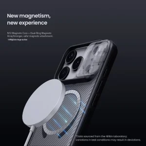 کاور نیلکین مدل CamShield Pro Magnetic Clear version مناسب برای گوشی موبایل اپل iPhone 17 Pro