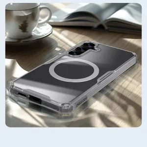کاور نیلکین مدل Nature TPU Pro Magnetic مناسب برای گوشی موبایل سامسونگ Galaxy S25