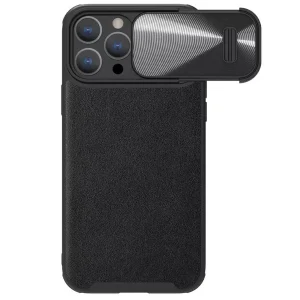 کاور نیلکین مدل CamShield S Leather مناسب برای گوشی موبایل اپل iPhone 13 Pro Max