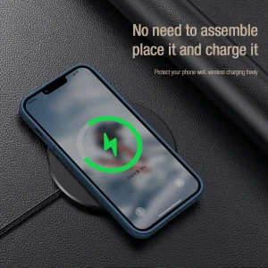 کاور نیلکین مدل CamShield S Leather مناسب برای گوشی موبایل اپل iPhone 13 Pro Max