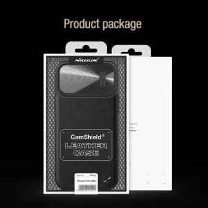 کاور نیلکین مدل CamShield S Leather مناسب برای گوشی موبایل اپل iPhone 13 Pro Max