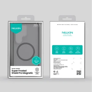 کاور نیلکین مدل Super Frosted Shield Pro Magnetic Clear مناسب برای  سامسونگ Galaxy S26 Ultra