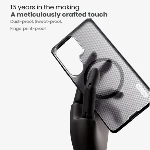 کاور نیلکین مدل Super Frosted Shield Pro Magnetic Clear مناسب برای  سامسونگ Galaxy S26 Ultra