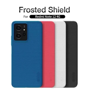 کاور نیلکین مدل Super Frosted Shield مناسب برای گوشی موبایل شیائومی  Redmi Note 12 4G