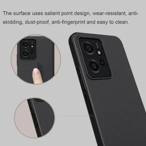 کاور نیلکین مدل Super Frosted Shield مناسب برای گوشی موبایل شیائومی  Redmi Note 12 4G