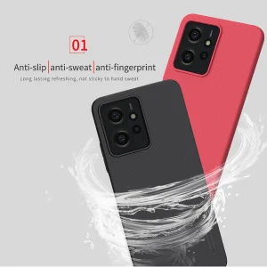 کاور نیلکین مدل Super Frosted Shield مناسب برای گوشی موبایل شیائومی  Redmi Note 12 4G