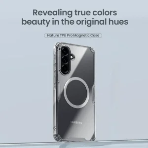 کاور نیلکین مدل Nature TPU Pro Magnetic مناسب برای گوشی موبایل سامسونگ Galaxy A56/ A36