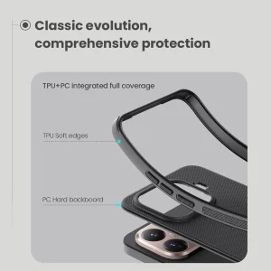 کاور نیلکین مدل Super Frosted Shield Pro مناسب برای گوشی موبایل شیائومی 15T Pro