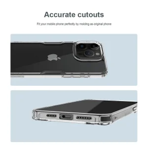 کاور نیلکین مدل Nature TPU Pro مناسب برای گوشی موبایل اپل iPhone 15 Pro