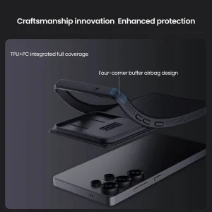 کاور نیلکین مدل CamShield Pro Magnetic مناسب برای گوشی موبایل سامسونگ Galaxy S25 Ultra