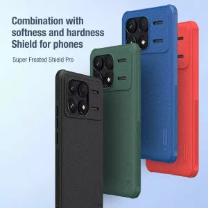 کاور نیلکین مدل Super Frosted Shield Pro مناسب برای گوشی موبایل شیائومی Poco F6 Pro/ Redmi K70 Pro/ Redmi K70