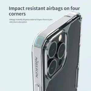 کاور نیلکین مدل Nature TPU Pro مناسب برای گوشی موبایل اپل iphone 13 Pro