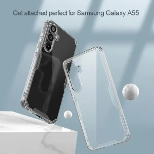 کاور نیلکین مدل Nature TPU Pro مناسب برای گوشی موبایل سامسونگ Galaxy A55