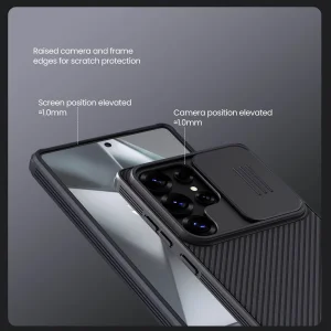 کاور نیلکین مدل CamShield Pro مناسب برای گوشی موبایل سامسونگ Galaxy S25 Ultra