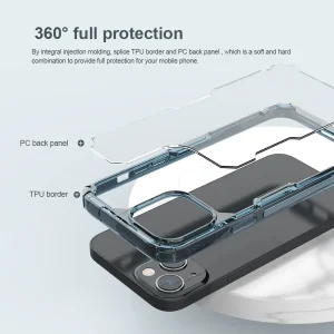 کاور نیلکین مدل Nature TPU Pro مناسب برای گوشی موبایل اپل iPhone 13 / 14