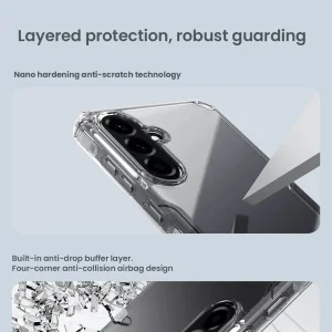 کاور نیلکین مدل Nature TPU Pro مناسب برای گوشی موبایل سامسونگ Galaxy A56/ A36