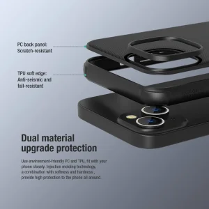 کاور نیلکین مدل frosted shield pro مناسب برای گوشی موبایل اپل iphone 14