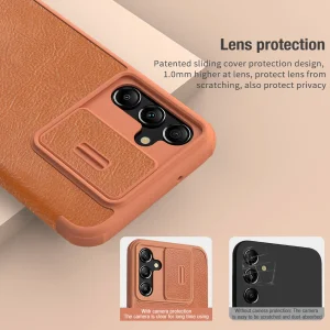 کیف کلاسوری نیلکین مدل Qin Pro Leather مناسب برای گوشی موبایل سامسونگ Galaxy A24 4G
