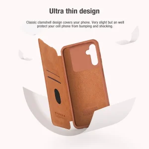 کیف کلاسوری نیلکین مدل Qin Pro Leather مناسب برای گوشی موبایل سامسونگ Galaxy A24 4G
