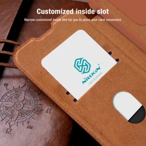 کیف کلاسوری نیلکین مدل Qin Pro Leather مناسب برای گوشی موبایل سامسونگ Galaxy A24 4G