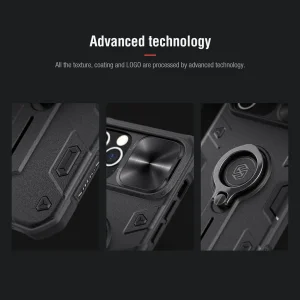 کاور نیلکین مدل CAMSHIELD-ARMOR-12PRMX مناسب برای گوشی موبایل اپل IPHONE 12 PRO MAX