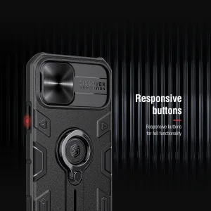 کاور نیلکین مدل CAMSHIELD-ARMOR-12PRMX مناسب برای گوشی موبایل اپل IPHONE 12 PRO MAX