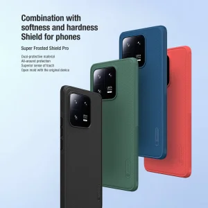 کاور نیلکین مدل Super Frosted Shield Pro مناسب برای گوشی موبایل شیائومی  Xiaomi 13 Pro (Mi13 Pro)