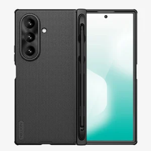 کاور نیلکین مدل Super Frosted Shield Pen Holder مناسب برای گوشی موبایل سامسونگ Galaxy Z Fold 7
