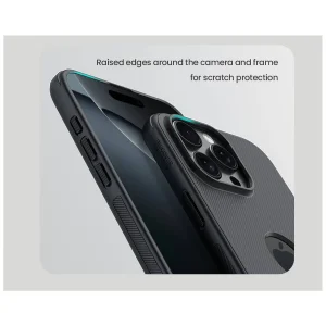 کاور نیلکین مدل  Frosted Shiled Pro LogoCut مناسب برای گوشی موبایل اپل IPhone 16 Pro Max