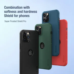 کاور نیلکین مدل Frosted Pro (with LOGO cutout) مناسب برای گوشی موبایل اپل iPhone 12 / iPhone 12 Pro