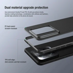 کاور نیلکین مدل Super Frosted Shield Pro مناسب برای گوشی موبایل شیائومی Mi 14 Pro