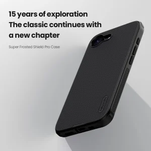 کاور نیلکین مدل Super Frosted Shield Pro مناسب برای گوشی موبایل اپل iPhone 16e