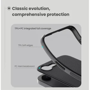 کاور نیلکین مدل Super Frosted Shield Pro مناسب برای گوشی موبایل اپل iPhone 16e